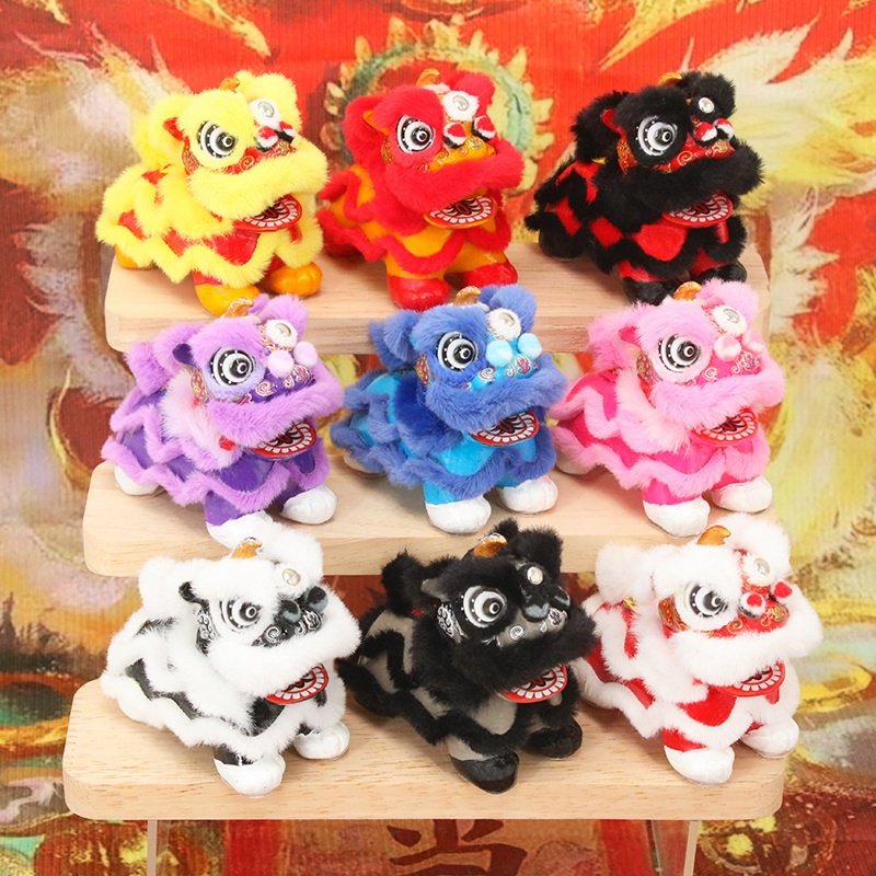 lion dance colors meaning