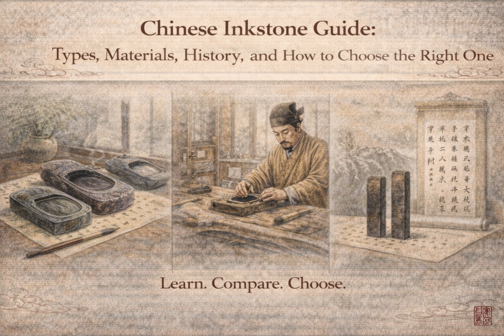 Chinese Inkstone: Types, History, Materials, and How to Choose the ...