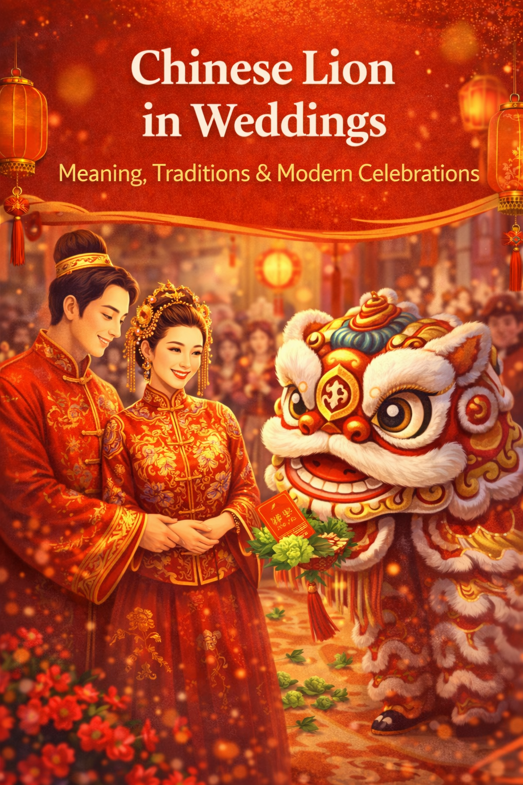 Chinese Lion in Weddings